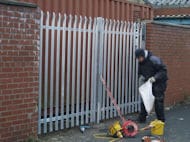 Fitting Metal Palisade Fence Heywood Bury Engineering Company
